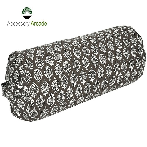 Printed Cotton Yoga Bolster