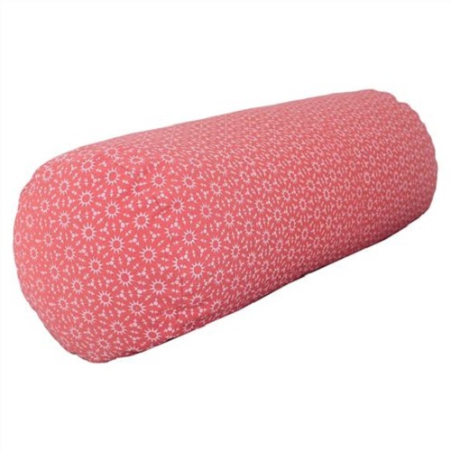 Shell Pink Yoga Buckwheat Bolster