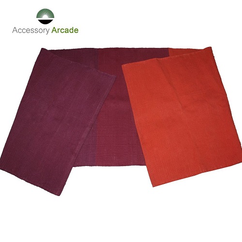 Yoga Rug/ Mat Red & Burgundy