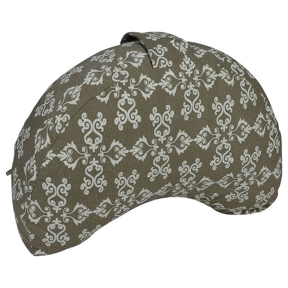 Stone Washed Half moon Cushion