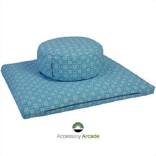 Meditation Cushion Set- S Blue Print
