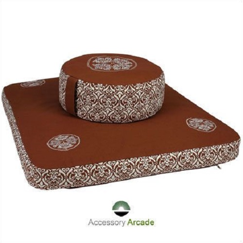 Meditation Cushion Set- Egg Plant
