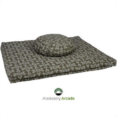 Meditation Cushion Set- Warm Grey