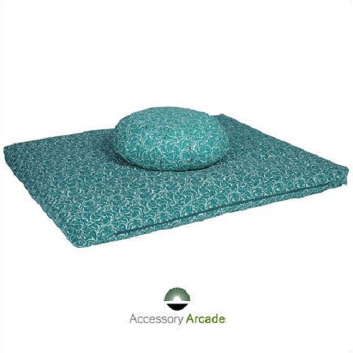 Meditation Cushion Set- Turquoise