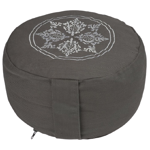 Embroidered Zafu (30×15 CM)