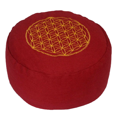 FOL Embroidery Zafu Cushion