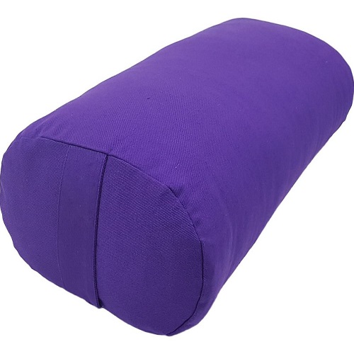 Purple Color Bolster Cushion