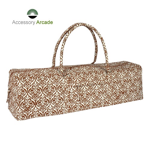Yoga Kit Bag (Egg Plant) Full Body Screen Printed
