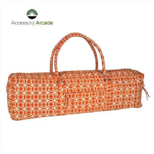 Yoga Kit Bag (Saffron) Full Body Printed