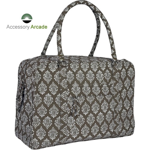Yoga Kit Bag (Grey) With Full Body Print