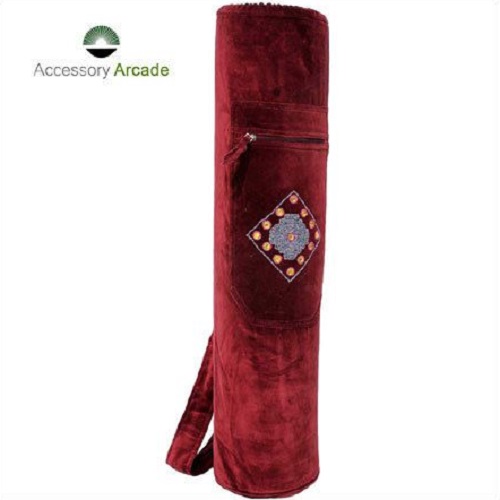 Velvet Yoga Mat Bag