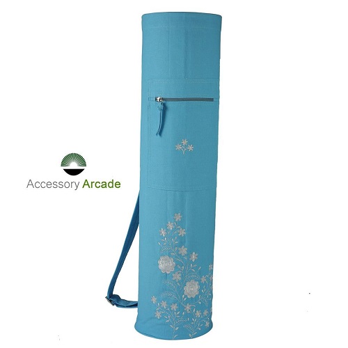 Wild-life Embroidery- Sky Blue