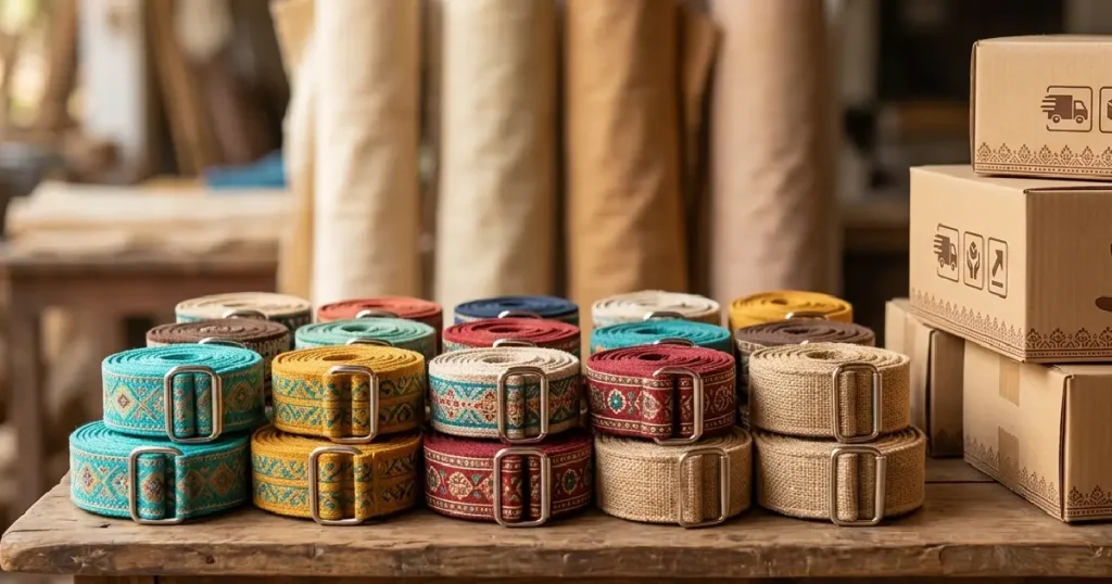 How to Order Yoga Straps in Bulk from India: Sizes, Materials & Private Label Branding
