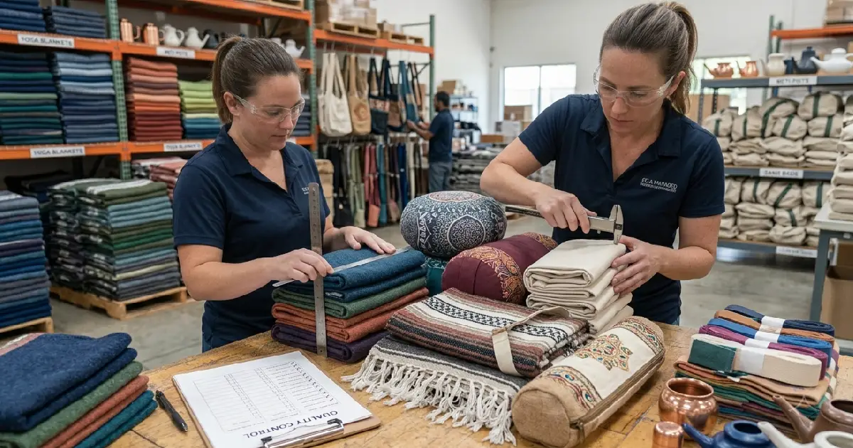 Quality Control Checklist Every Wholesale Yoga Supplier Should Follow