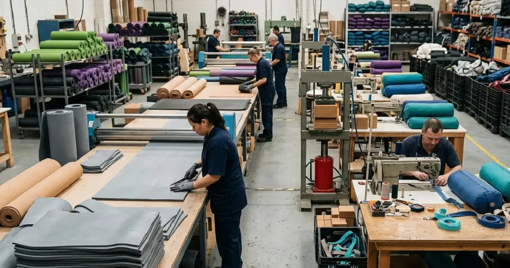 How Wholesale Yoga Accessories Are Manufactured: Step-by-Step Process